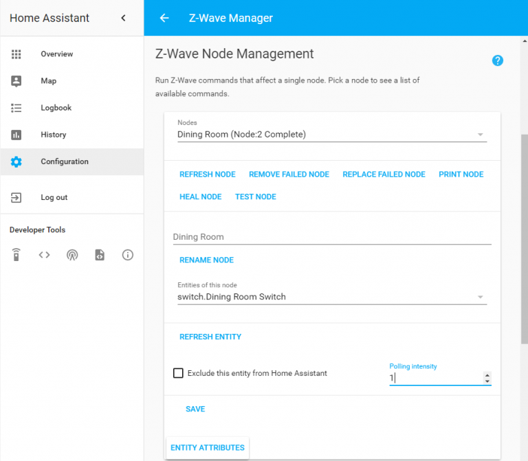 Home Assistant ZWave Setup Cattux's Blog